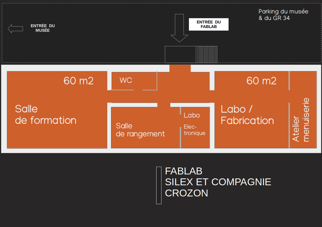 Plan du Fablab